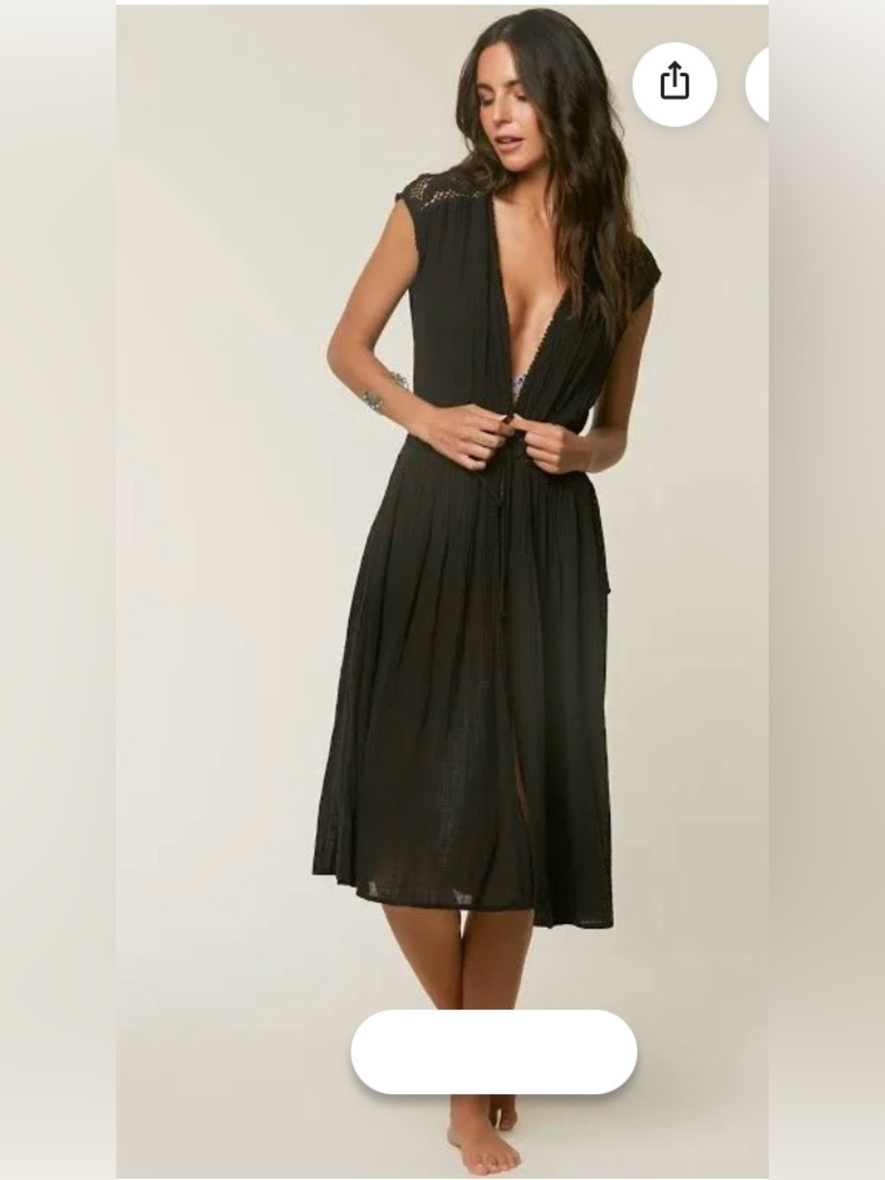 🆕 O'Neill Women's Lillian Dress. Size Large. NWT